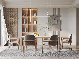 Modern Restaurant 3d model