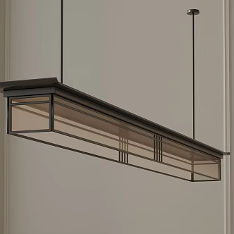 Modern chandelier 3d model