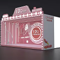 Modern Meichen Container 3d model