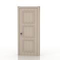 Modern solid wood door interior door door 3d model