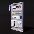 distribution box electrical box electrical control box air switch 3d model