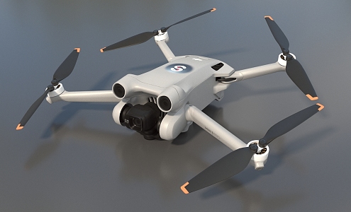 Unmanned Aerial Vehicle Dajiang Unmanned Reconnaissance Aircraft Logistics Distribution Aerial Photography Unmanned Aerial Vehicle Intelligent Technology Low Face Number Low Model Simple Model Game Film and Television Level Super Realism 3d model