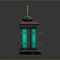 Railway lantern miner's lamp miner's lamp antique miner's lamp classical miner's lamp vintage miner's lamp portable lamp lighting 3d model