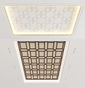 Modern Ceiling 3d model
