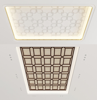 Modern Ceiling 3d model