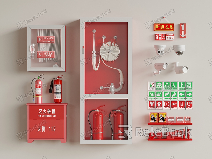 Fire fighting equipment model