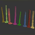 Columns Stone Columns Stone Columns Old Columns Roman Columns Roman Columns Classical Columns Greek Columns 3d model