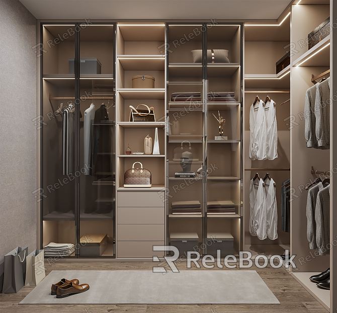 Modern Cloakroom model