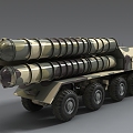 S300PMU S300 S300 anti-aircraft missile launcher S400 anti-aircraft missile S350 S200 Russia 3d model