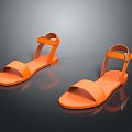 Sandals Sandals Peep Toe Shoes Platform Shoes Roman Sandals High Heel Sandals Wedge Sandals 3d model