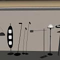 Floor lamp 3d model