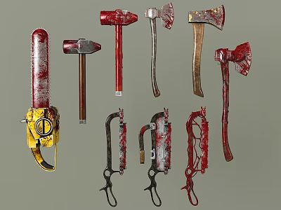 Modern Weapons 3d model