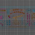 Nnoodle shop neon decorative lights net red photo clock wall background wall 3d model
