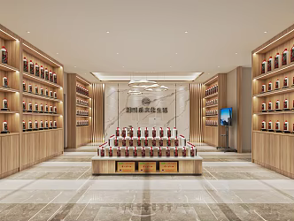 Modern Cigarette Hotel Cashier Shelf Alcohol and Tobacco Display Cabinet Alcohol and Tobacco Store 3d model
