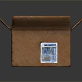 Logistics box express box parcel box carton goods box goods box garbage box 3d model