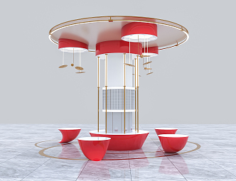 Modern Column Pillar Decoration 3d model