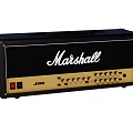 Marshall JVM Amplifier With Black And Gold Front Panel And Control Knobs