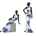 Modern Model Clothing Store Model Window Model 3d model