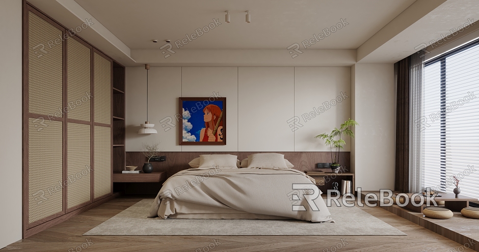 Middle Style Bedroom model