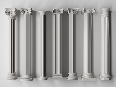 Jane's Roman Column 3d model