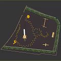 Game Environment Game Scene Fairy Tale Scene Fairy Tale Magic Scene Magic Item Fantasy Scene 3d model
