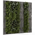 Modern Green Wall 3d model