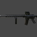 Weapon Custom Rifle 3d model