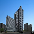 Modern High Rise Building Featuring Luxury Shower And Sauna Facilities