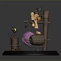 Cartoon Characters Cartoon Animals Cartoon Small Animals Game Characters Virtual Characters Animation Characters Cartoon Elves 3d model