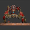 Modern Robot Mecha Warrior Sci-Fi Soldier Sci-Fi Warrior Mecha Soldier 3d model