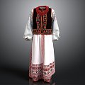 ethnic minority costume performance costume dance costume costume special costume traditional costume dance costume 3d model