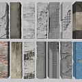 reinforced concrete column 3d model