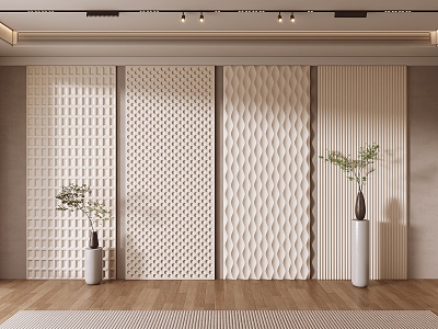 Wall board, modeling board, decorative board 3d model