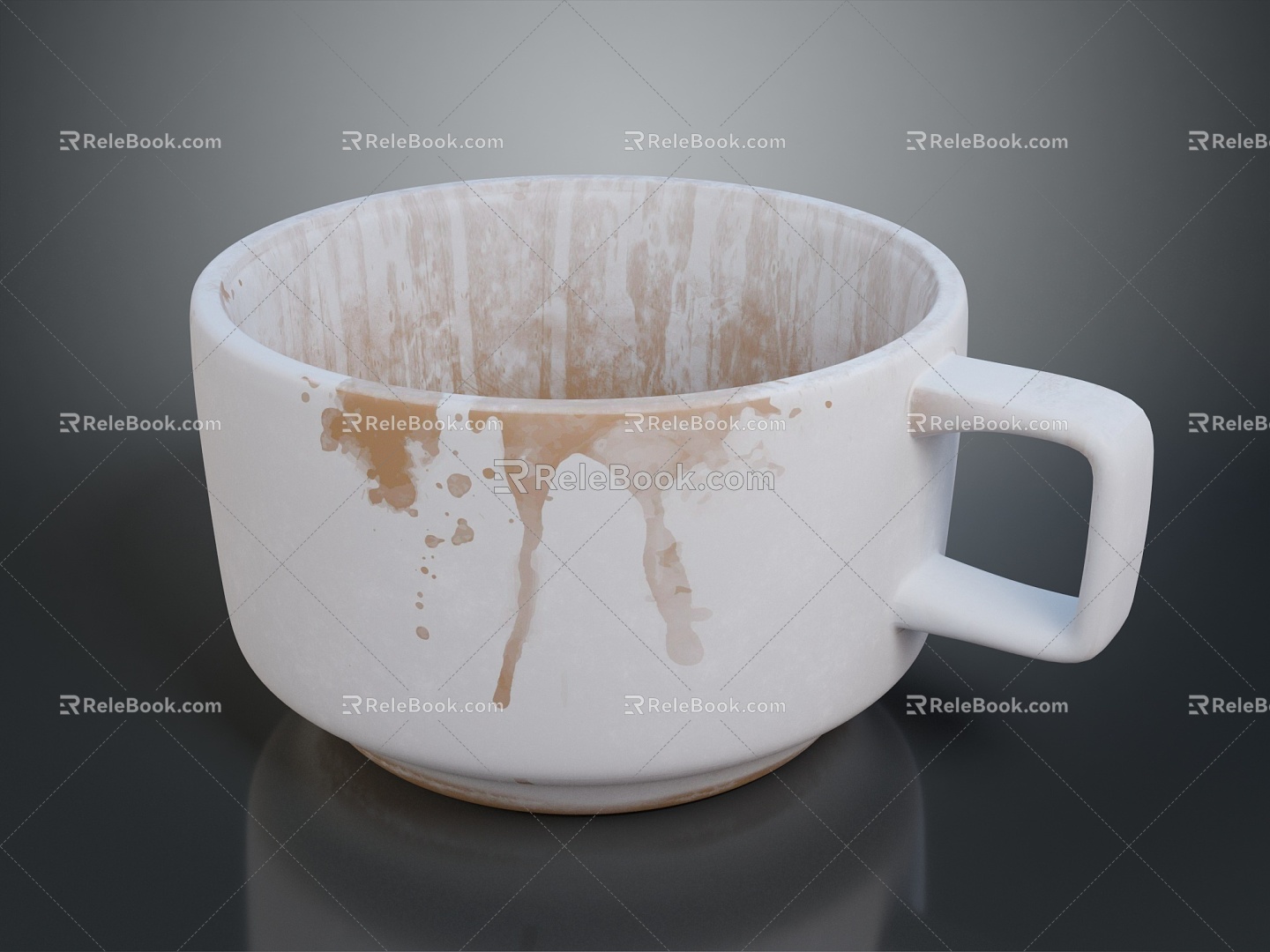 Realistic Cup Cup Container 3d model