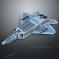 Military Fighter Jet Weapon 3D Model With Modern Design And Detailed Structure
