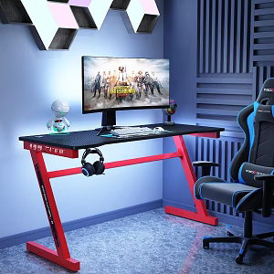 E-sports room bedroom study 3d model