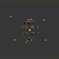 Sun Moon Solar System Saturn Jupiter Mars Earth Pluto Neptune Venus celestial body 3d model