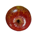 Fresh Ripe Red Apple With Shiny Skin And Juicy Texture For Healthy Snack