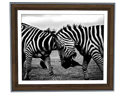 Modern Animal Painting Decorative Hanging Painting 3d model