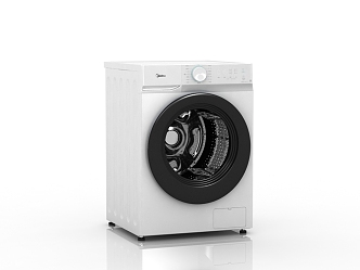 Modern washing machine drum washing machine 3d model