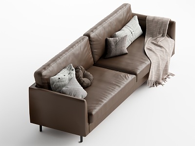 Middle-style multiplayer sofa model