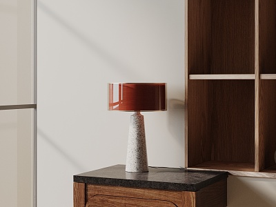 Modern table lamp 3d model