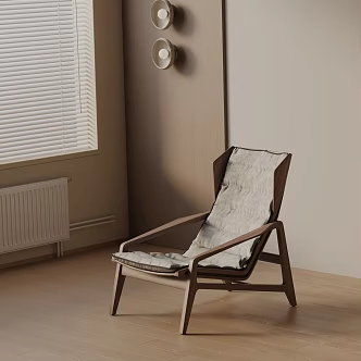 modern leisure chair 3d model