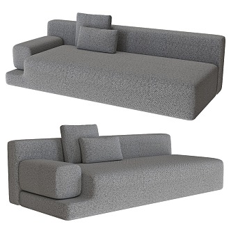 European Style Lazy Sofa Bed European Style Casual Sofa Office Sofa Living Room Sofa Clouds Sofa Shaped Sofa 3d model