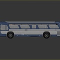 Modern Bus City Bus Big Bus CMB 3d model