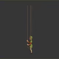 Robot puppet man string puppet machine puppet puppet woman hanging string puppet figure game character 3d model