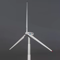 Wind Turbine Industrial Equipment With Three Blades And Tower Structure For Renewable Power Generation