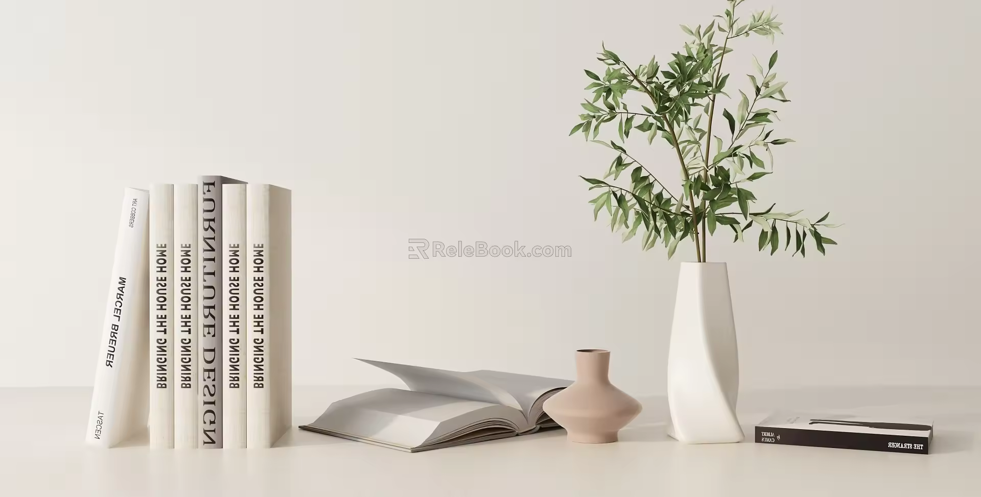 Modern ornaments combination 3d model