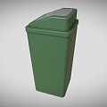 Trash Can Large Trash Can Outdoor Trash Can Community Trash Can Park Trash Can Low Face Number Low Model Simple Model Game Video Level Super Realistic 3d model