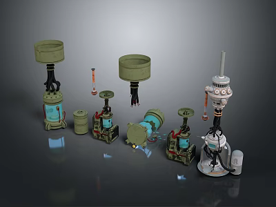 Sci-fi Capsule Space Capsule Hibernation Capsule Freezing Capsule Rest Capsule Rest Capsule 3d model